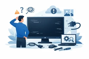 Monitor ne prikazuje slike? Kaj storiti
