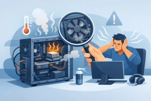 Zakaj računalnik glasno deluje in kdaj ukrepati